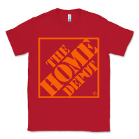 Red HOMEDEPOT Classic Tee - ArtChic