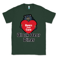 Sports Green resto, black bear diner Classic Tee - ArtChic