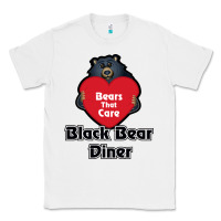 White resto, black bear diner Classic Tee - ArtChic