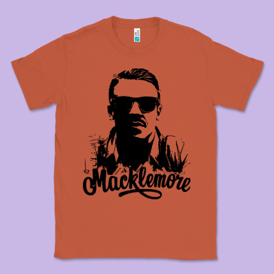 Macklemore Portrait Classic Tee Designed By Artchic