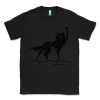 Black fantastic mr fox wolf Classic Tee - ArtChic
