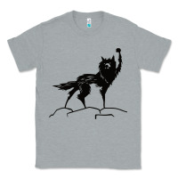 Heather Grey fantastic mr fox wolf Classic Tee - ArtChic