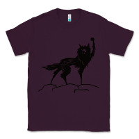 Plum fantastic mr fox wolf Classic Tee - ArtChic