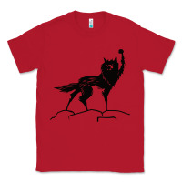 Red fantastic mr fox wolf Classic Tee - ArtChic