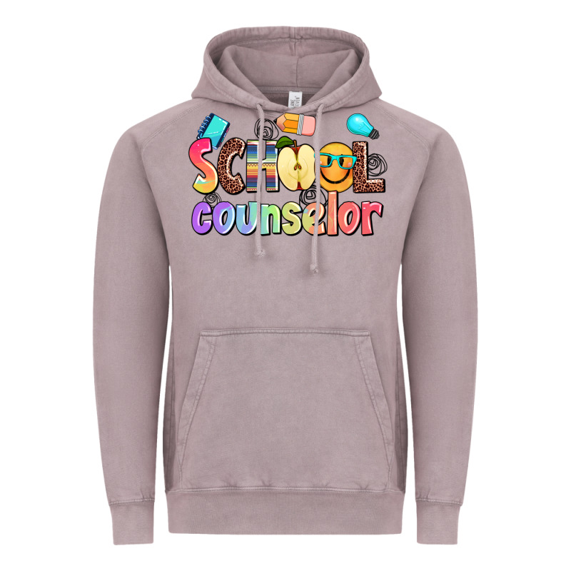School Counselor Vintage Hoodie by AdoDesignShop | Teevron