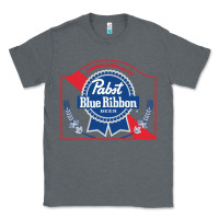 Charcoal Heather pabst blue ribbon 1 Classic Tee - ArtChic