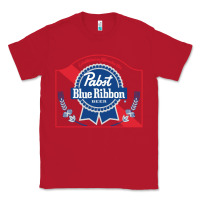 Red pabst blue ribbon 1 Classic Tee - ArtChic