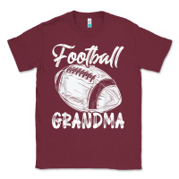 Burgundy football grandma women family matching players mothers day t shirt Classic Tee - ArtChic