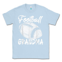 Dusty Blue football grandma women family matching players mothers day t shirt Classic Tee - ArtChic