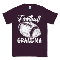 Plum football grandma women family matching players mothers day t shirt Classic Tee - ArtChic
