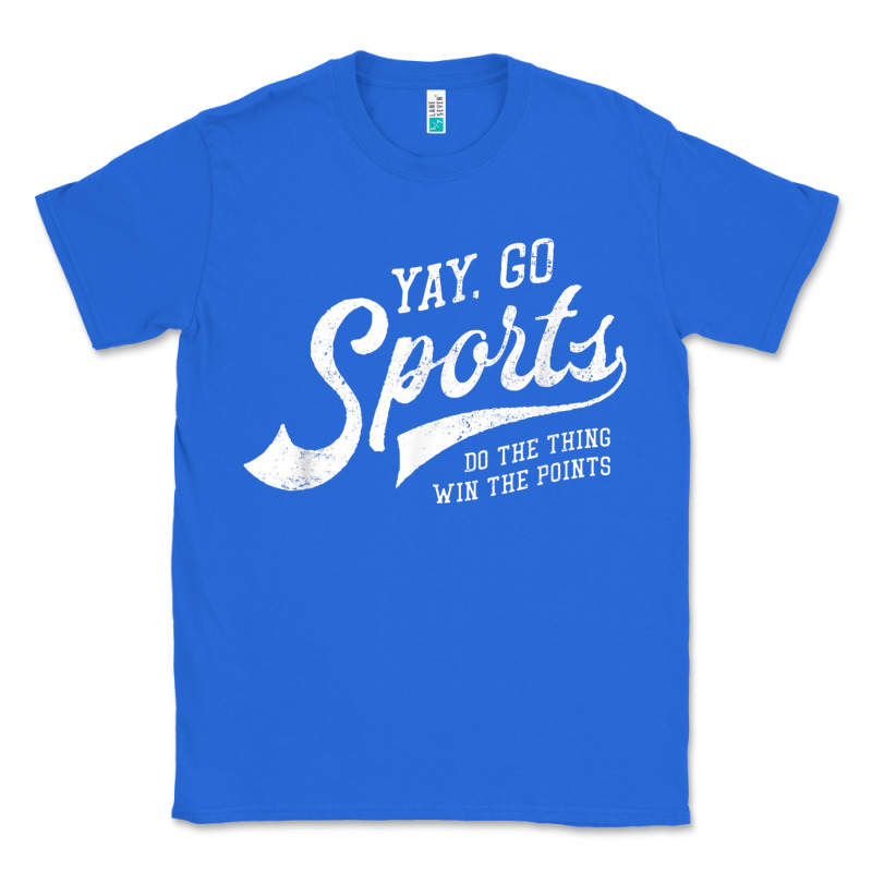 Yay Go Sports Vintage Funny Sports Classic Tee by ArtChic | Teevron