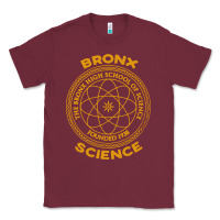 Burgundy the bronx science Classic Tee - ArtChic