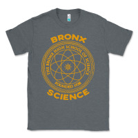 Charcoal Heather the bronx science Classic Tee - ArtChic