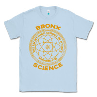 Dusty Blue the bronx science Classic Tee - ArtChic