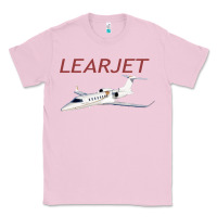 Bubblegum Pink learjet airplane flying pilot long sleeve t shirt Classic Tee - ArtChic
