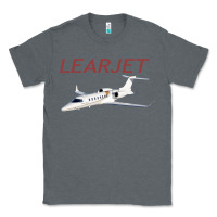 Charcoal Heather learjet airplane flying pilot long sleeve t shirt Classic Tee - ArtChic