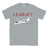 Heather Grey learjet airplane flying pilot long sleeve t shirt Classic Tee - ArtChic