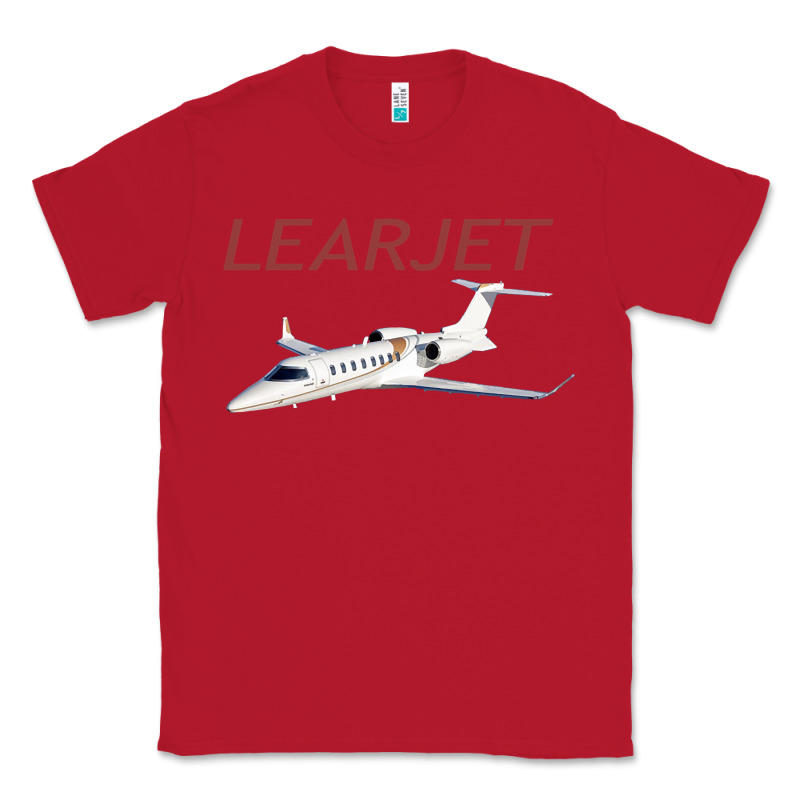 Learjet Airplane Flying Pilot Long Sleeve T Shirt Classic Tee by ArtChic | Teevron