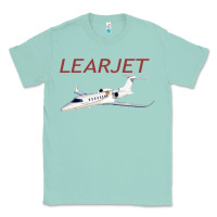 Seafoam learjet airplane flying pilot long sleeve t shirt Classic Tee - ArtChic