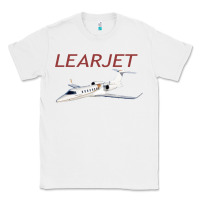 White learjet airplane flying pilot long sleeve t shirt Classic Tee - ArtChic