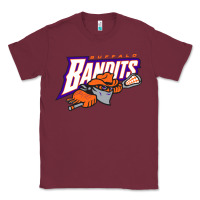 Burgundy the lacrosse buffalo bandits Classic Tee - ArtChic