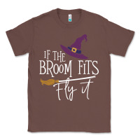 Chestnut if the broom fit fly it Classic Tee - ArtChic