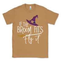 Toasted Coconut if the broom fit fly it Classic Tee - ArtChic
