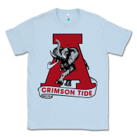 Dusty Blue alabama roll tide Classic Tee - ArtChic