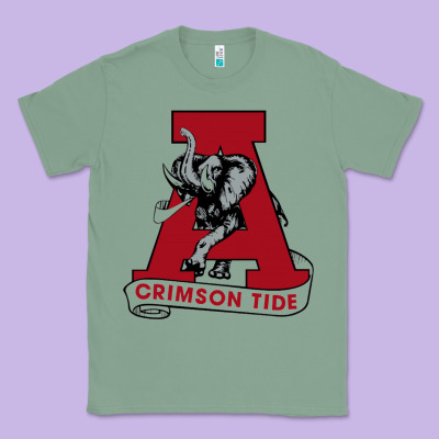 Alabama Roll Tide Classic Tee Designed By Artchic