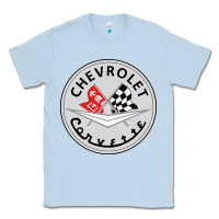 Dusty Blue #corvette Classic Tee - ArtChic