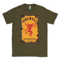Army Green fireball cinnamon whisky Classic Tee - ArtChic