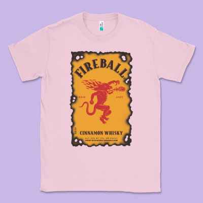 Fireball Cinnamon Whisky Classic Tee Designed By Artchic