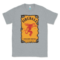 Heather Grey fireball cinnamon whisky Classic Tee - ArtChic