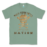 Sage Shoes nation no shoes nation no shoes nation no shoes nation Classic Tee - ArtChic