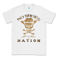 White Shoes nation no shoes nation no shoes nation no shoes nation Classic Tee - ArtChic