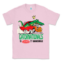 Bubblegum Pink nhra 1977 gatornationals t shirt t shirt Classic Tee - ArtChic