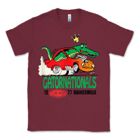 Burgundy nhra 1977 gatornationals t shirt t shirt Classic Tee - ArtChic