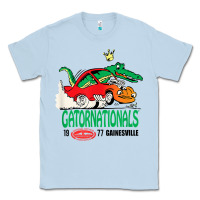 Dusty Blue nhra 1977 gatornationals t shirt t shirt Classic Tee - ArtChic