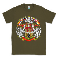 Army Green praha prague czech republic coat of arms ex czechoslovakia t shirt Classic Tee - ArtChic