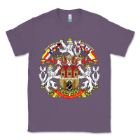 Lavender praha prague czech republic coat of arms ex czechoslovakia t shirt Classic Tee - ArtChic