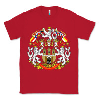 Red praha prague czech republic coat of arms ex czechoslovakia t shirt Classic Tee - ArtChic