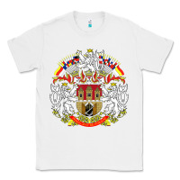 White praha prague czech republic coat of arms ex czechoslovakia t shirt Classic Tee - ArtChic