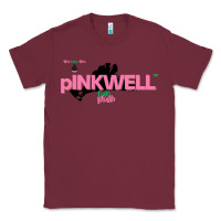 Burgundy pINKWELL TM for Sorors Boston AKAs Beach Party Martha's Vineyard Classic Tee - ArtChic