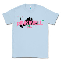 Dusty Blue pINKWELL TM for Sorors Boston AKAs Beach Party Martha's Vineyard Classic Tee - ArtChic