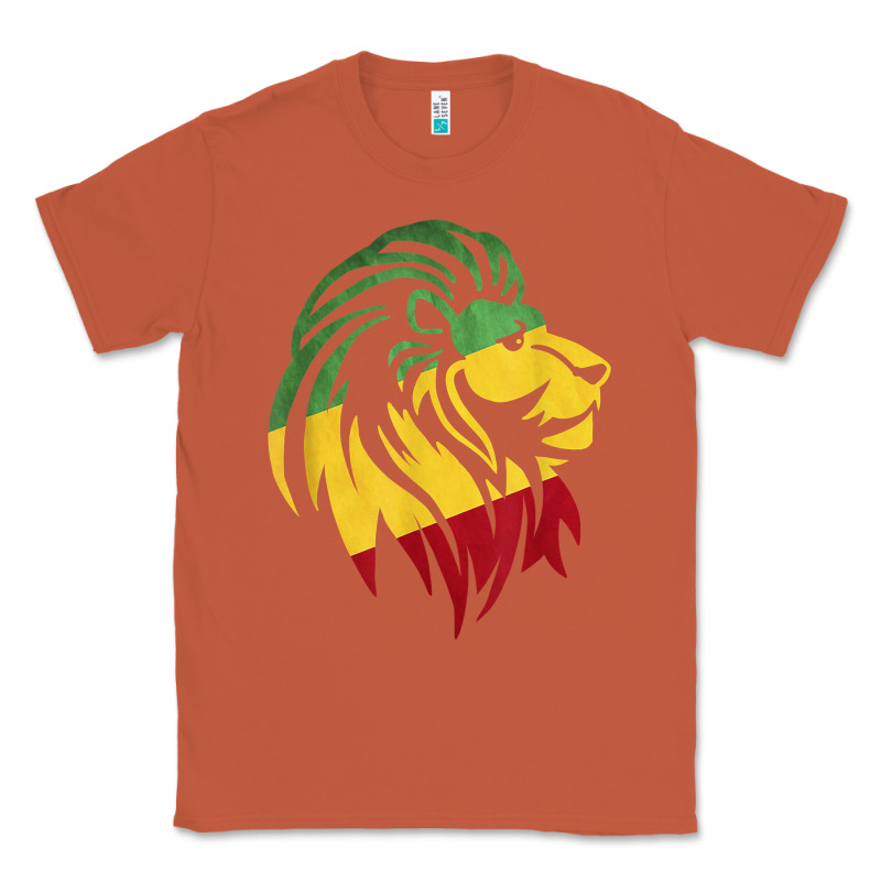 Lion Of Judah Reggae, Rasta, Ethiopia Jamaican Roots Classic Tee by ArtChic | Teevron