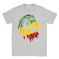 Moon Dust Lion of Judah Reggae, Rasta, Ethiopia Jamaican Roots Classic Tee - ArtChic