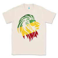 Natural Lion of Judah Reggae, Rasta, Ethiopia Jamaican Roots Classic Tee - ArtChic