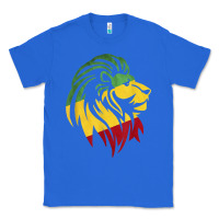 True Royal Lion of Judah Reggae, Rasta, Ethiopia Jamaican Roots Classic Tee - ArtChic