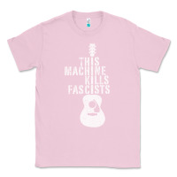 Bubblegum Pink This Machine Kills Fascists Classic Tee - ArtChic