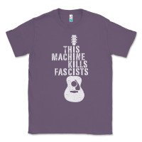 Lavender This Machine Kills Fascists Classic Tee - ArtChic